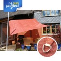 sunprotect Sonnensegel professional, 3x3m, Quadrat, rost sunprotect Sonnensegel professional, 3x3m, Quadrat, rost