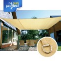 sunprotect Sonnensegel professional, 6x4m, Rechteck, beige