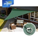 sunprotect Sonnensegel professional, 5x5x5m, Dreieck, gr�n