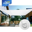 sunprotect Sonnensegel professional, 6x4m, Rechteck, wei�