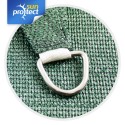 sunprotect Sonnensegel professional, 3,6x3,6x3,6m, Dreieck, gr�n
