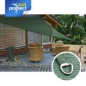 sunprotect Sonnensegel professional, 3,6x3,6x3,6m, Dreieck, gr�n