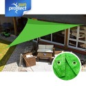 sunprotect Sonnensegel classic, 5x5x5m, Dreieck, Apfelgrün sunprotect Sonnensegel classic, 5x5x5m, Dreieck, Apfelgrün