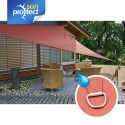 sunprotect Shade Sail professional 3,6x3,6x3,6m Dreieck waterproof creme